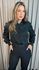 Camisa Feminina Manga Longa Poa - Cod: 275 - Preto