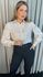 Camisa Feminina Manga Longa Poa - Cod: 275 - Off-White