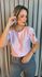 Blusa Feminina Manga Guipir Elegância e Delicadeza - Rosa - Cod 238