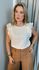 Blusa Feminina Em Lese Bordada - Off White - Cod 254
