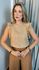 Blusa Feminina Em Lese Bordada - Nude - Cod 254