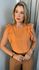 Blusa Feminina Em Lese Bordada - Laranja - Cod 254