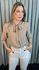 Camisa Feminina Manga Longa - Cod: 245 - Nude
