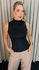 Blusa Básica Em Trico - Preto - Cod 243