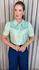 Blusa Feminina Delicada Bordada - Verde - Cod 554