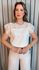 Blusa Feminina Bordada Delicada - Off White - Cod 538