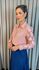Camisa Manga Longa Feminina Manga Bordada - Cod: 188 - Rosa