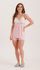 Baby Doll Gestante em Liganete Lisa com Renda Contrastando 