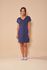 Camisola de liganete lisa com renda