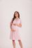 Robe Gestante em Liganete Lisa com Renda
