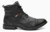bota Coturno Casual Masculino Sola Costurada RC Preto