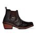 Bota Country masculina Couro Peão Moderno Cowboy RC Preto