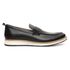 Sapato Casual Masculino Loafer Couro Comfort Preto 9001 Preto
