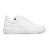 Sapato Casual Masculino Branco Em Couro de Amarrar 5505 Branco