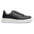 Sapato Casual Masculino Preto Em Couro de Amarrar 5505 Preto