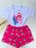 Pijama Personagem - Stitch Casal Pink