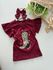 T-shirt Cowgirl Vinho
