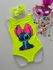 Body Stitch Amarelo Neon 