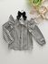 Camisa Xadrez Aline Preta