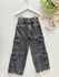 Calça Jeans Cargo Cinza 