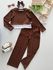 Conjunto Juvenil Marrom