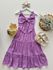 Vestido Agathá Lilás 