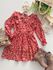 Vestido Flor De Liz Coral 