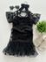 Vestido Tule Estrela Preto