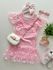 Vestido Tule Estrela Rosa 