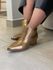 Bota Metalizada Bronze Donna Clô