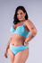 CONJUNTO PLUS SIZE BÁSICO COM BASE DUPLA E CALCINHA TRADICIONAL 130 PEDACINHO DO CÉU