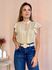 Blusa Chiffon Poá - Aveia