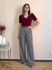 Calça Wide Leg Ananda - Cinza