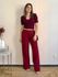 Calça Wide Leg Ananda - Cereja