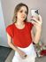 Blusa Leandra Crepe - Vermelha