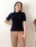 Blusa Carina Modal Pelinhos - Preta