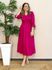 Vestido Julia Midi - Rosa
