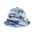 Bleached Rounded Bucket Hat Blue