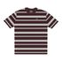 Camiseta Plano C Listrada Minilog Vermelha