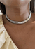 CHOKER MALHA GR RÓDIO BRANCO