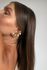 BRINCO EAR CUFF GOTAS BANHADO A OURO