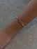 BRACELETE PREGO BANHADO A OURO