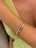 BRACELETE PREGO BANHADO A RÓDIO BRANCO 