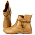 Bota Alívio Feminina em Couro Legítimo e Palmilha Gel - Caramelo - Sola Castanho (AL002) 