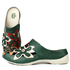 Mule Feminino Ortopédico em Couro Legítimo e Palmilha Gel - Verde/ Off /Vermelho /Laranja - Sola Off (AL023)