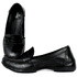 Mocassim Feminino em Couro Legítimo e Palmilha Gel - Preto - Sola Preta (AL070)