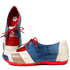Tênis Bem-Estar Ortopédico em Couro Legítimo - OFF /AZUL /VERMELHO /FENDI /OCEANO - Sola Vermelha (BE026)