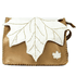 Bolsa Feminina em Couro Legitimo - Caramelo /Off (BP017) 