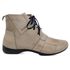Bota Ortopédica Feminina Couro Legítimo e Palmilha Gel - Off White (AL 001)