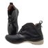Bota Feminina Ortopédica Couro Legítimo e Palmilha Gel - Preto (AL 003)